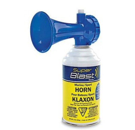 ULINE S-13530 AIR HORN WITH CAN