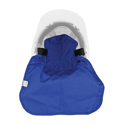 PIP!! 396-405-BLU EZ COOL EVAP. COOLING HARD HAT PAD WITH NECK SHADE, BLUE