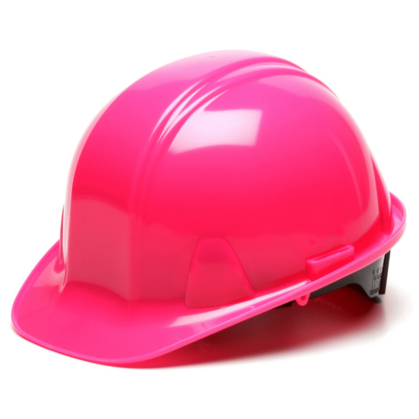 PYRA HP14170 HARD HATS PINK HI-VIS STANDARD SHELL 4 PT RATCHET SUSPENSION