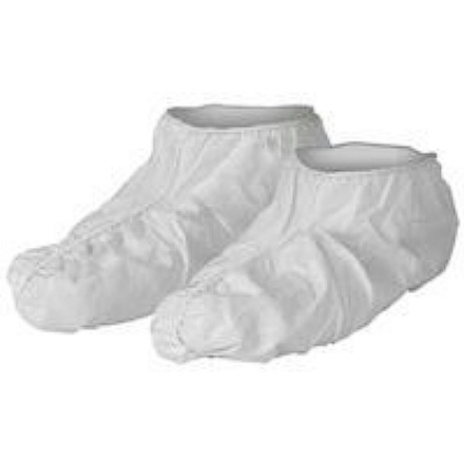 DUPONT 412-44490 SHOE COVERS UNIVERSAL-LARGE WHITE HEALTH & SAFETY GUIDELINES PROHIBIT RETURNS OR REFUNDS 400 EACH = 200 PR IN A CASE