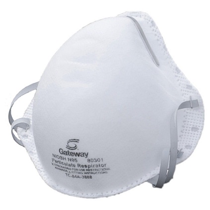 GWAY 80301 TRUAIR, UNVENTED N95 PARTICULATE RESPIRATOR RESPIRATOR 20/BOX