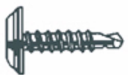 SELE SCW812J #8 X 1/2 PHIL WAFER HD SELF DRIL 100/JAR