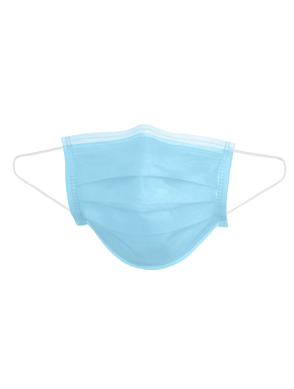 GLOGLOVE NW-M1 LIGHTWEIGHT DISPOSABLE FACE MASK BLUE 50/BX
