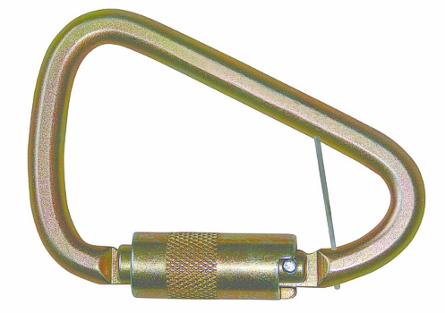 FALLTECH 8450 CARABINER MEDIUM TWIST LOCK 1" OPENING WITH CAPTIVE PIN OPTION