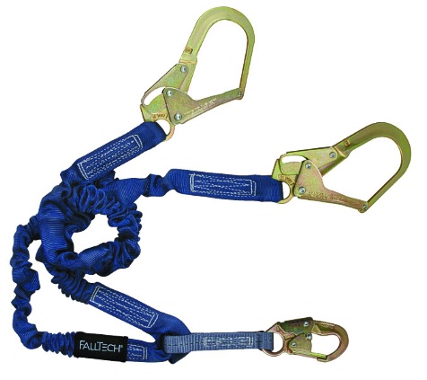 FALLTECH 8240Y3 6' SAL Y-LEGS; ELASTECH WITH REBAR HOOKS