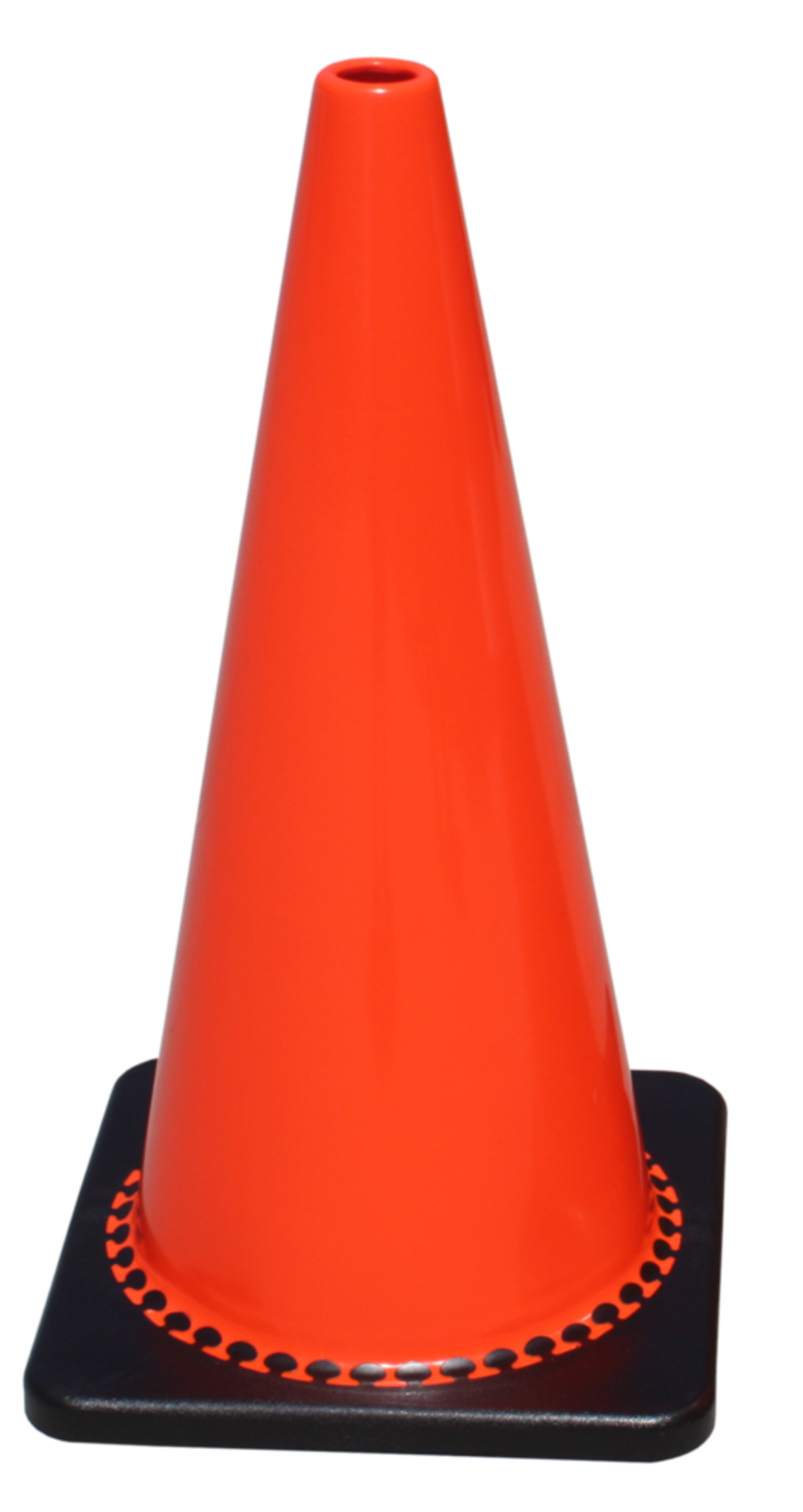 VIZCON 15028-NSWB-C7 28", 7 LB ORANGE PVC TRAFFIC CONE NO REFLECTIVE COLLARS