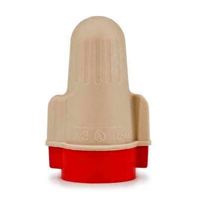 3M 7100019140 T/R+JUG SUPER TAN/RED WIRE CONNECTOR (750/JUG)