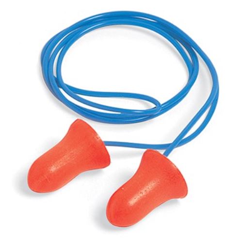 HONE 154-MAX-30 MAX PRE-SHAPED FOAM EAR PLUGS W/POLY CORD NRR 33 100/BX
