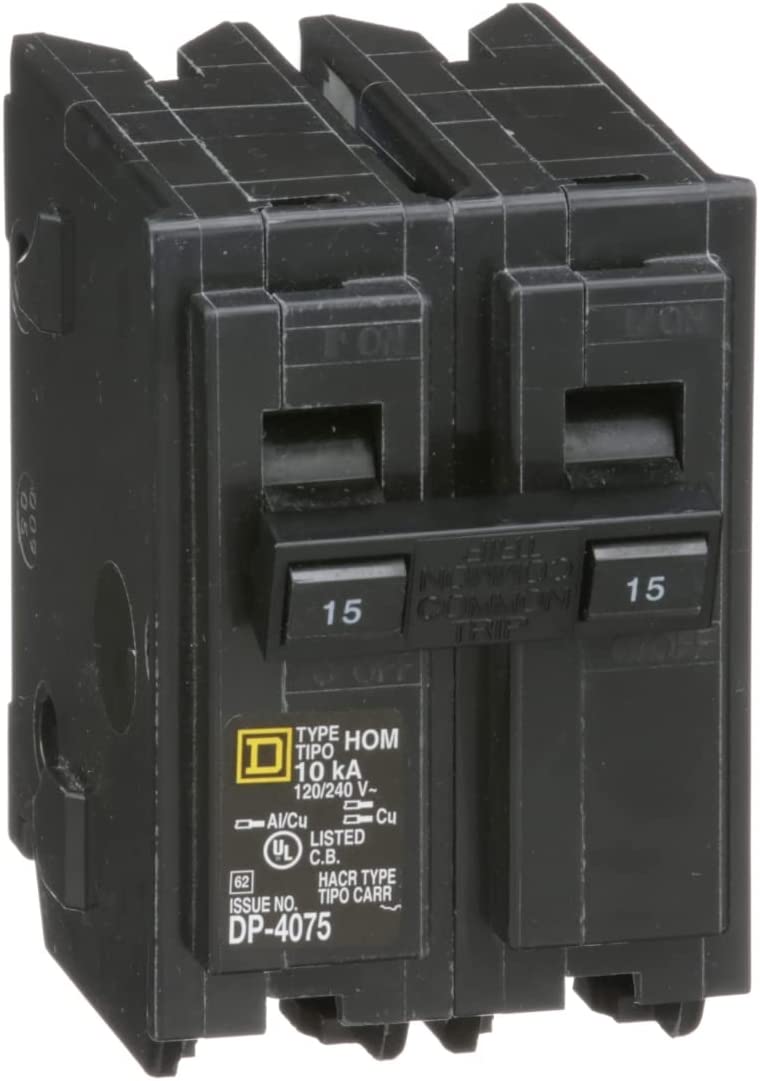 BRBR-SQD HOM215 15A 2P HOMELINE BREAKER