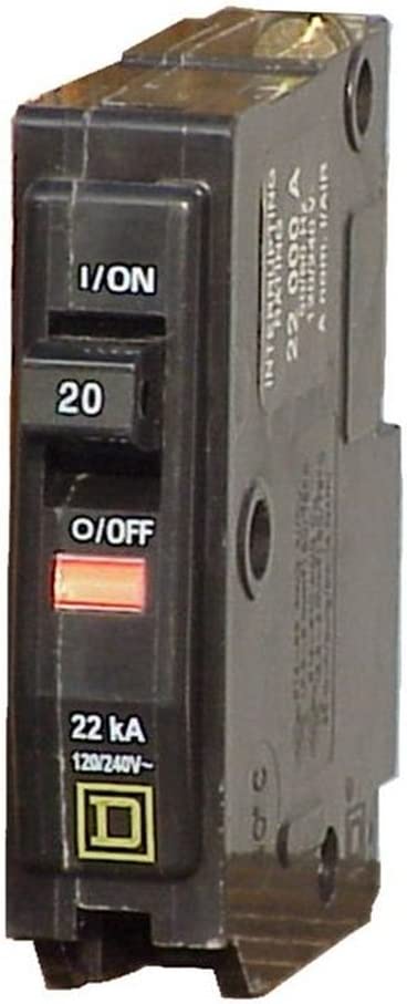 BRBR SQD QO115 SINGLE POLE 15A 120V 10K CIRCUIT BREAKER