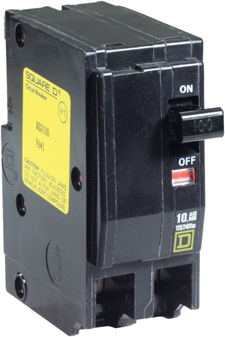 BRBR-SQD QO2100 2P 100A 240V 10K CIRCUIT BREAKER