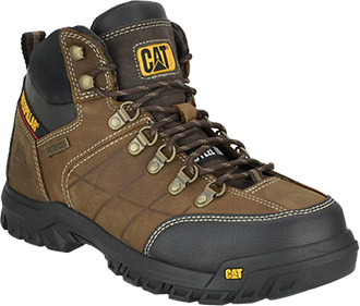 CAT P90935-9.5-W THRESHOLD WP ST/MEN'S BROWN