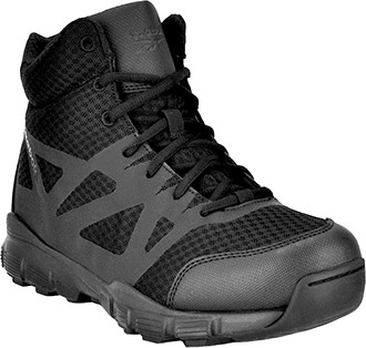 REEB RB4507-12W MENS DAUNTLESS ULTRA-LIGHT 5 INCH BLACK SEAMLESS