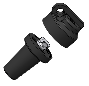 RICHARDS P625HIP 600A ALUMINUM INSULATING PLUG