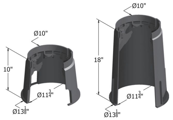 OCAS 09101012 910-10 GREEN BURIAL BOX MARKED ELECTRIC FLOWER POTS ROUND BOX HBLT 0 MSHL T COVER_011