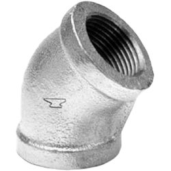 CONP GALV ELBOW 1" 45 DEG