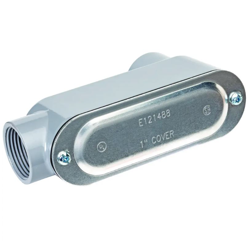 KLLK EALB-7CGN BODY COVER & GASKET PACKAGED TOGETHER 2-1/2" LB ALUM