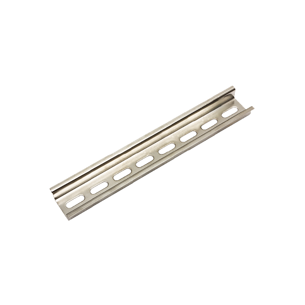 IMO DINRAIL1MG-SLOT DIN RAIL 35MM X 7.5MM 1 METRE SLOTTED TOP HAT TYPE 18 X 6MM SIZED PERFORATIONS SZ
