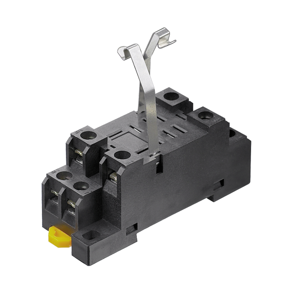 IMO SRHE2-C RELAY SOCKET (BASE) FOR QYE21/ PQY21 RELAYS T35 DIN/PANEL MOUNT 8 PIN NO MODULES