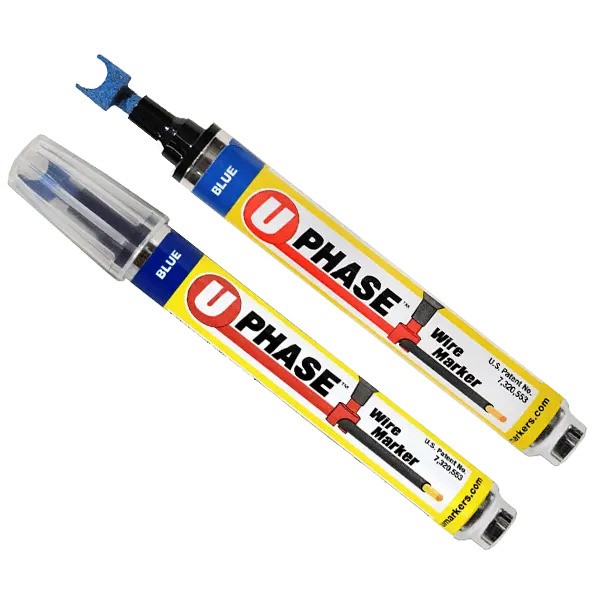 RACK 52491 U PHASE MARKER KIT BLUE, RED, WHITE, GREEN