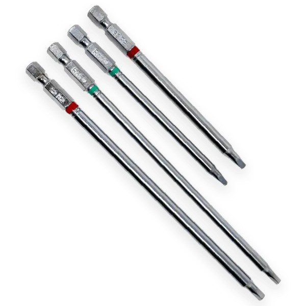 RACK 70144B BULK IMPACT BITS -PHILLIPS BLUE #1 X 4"