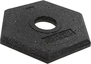 CORTINA 03-731 RUBBER DELINETOR BASE, 15 POUNDS