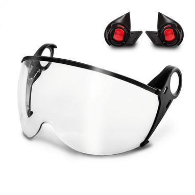 KASK WKI00002-500 KIT ZENITH CLEAR VISOR KIT CONTAINS WVI00007 & WAC00009