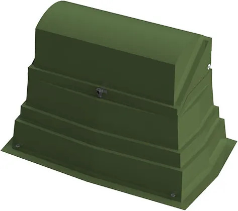 NORDIC ND-552454-MG-PA58-4152-X 15KV, 200A, 4-WAY FIBERGLASS SECTIONALIZING CABINET
