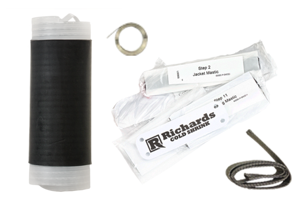 RICHARDS PCRK-GA-05-CS #4 AWG GROUNDING BRAID WITH CONSTANT FORCE SPRING