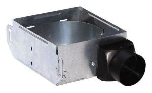 Air King ASHSG 50 CFM, 3 Sones Plastic Bath Fan Housing, 3" Duct (Contractor Pack)