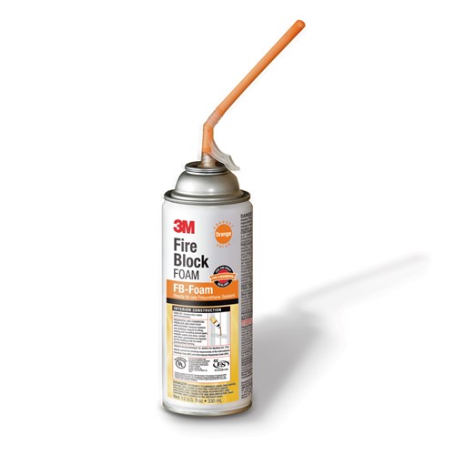 3M 7100006734 FIRE BLOCK FOAM FB-FOAM, ORANGE, 12 FL OZ., AEROSOL CAN, 12/CASE **** 98 0400 5614 9 ****