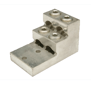 PENN PB4-350D1 LUG 4-CONDUCTOR 350-4GA STACKED DOUBLE 3/8" MTG