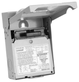 MIDW U065P NONFUSE 60A PULL OUT GD AC N3R DISCONNECT 10HP STEEL