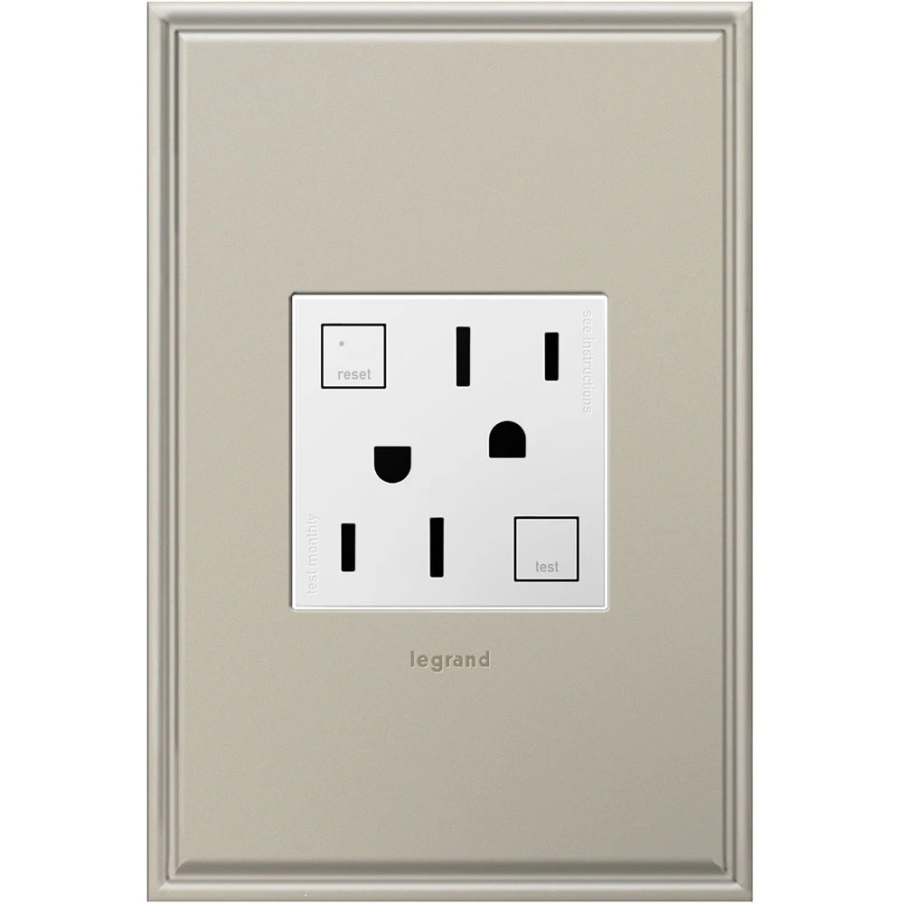 ADOR AGFTR2152W4 TAMPER-RESISTANT GFCI, 15A **** UPC# 05262 ****