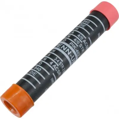 PENN PIK402 (A) 4/0 STR TO (B) 3-4 STR - PINK TO ORANGE ALUM PRE-INSULATED SERVICE ENTRANCE SLEEVE
