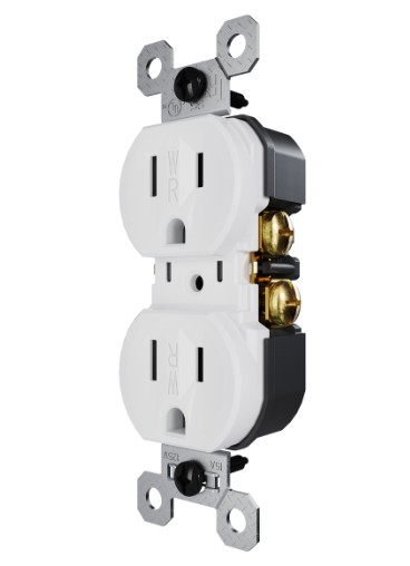 PASS & SEYMOUR, 3232TREXWRW, Duplex Receptacle